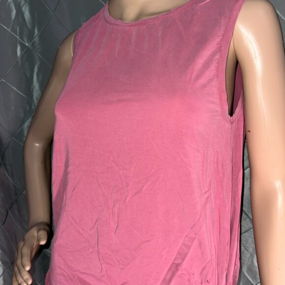 "NWoT" FABLETICS Sleeveless Pink Terry Tank Top Sz XXS *DN3 - Picture 2 of 5
